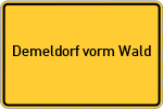 Demeldorf vorm Wald
